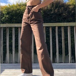 Universal Thread Vintage straight brown jeans